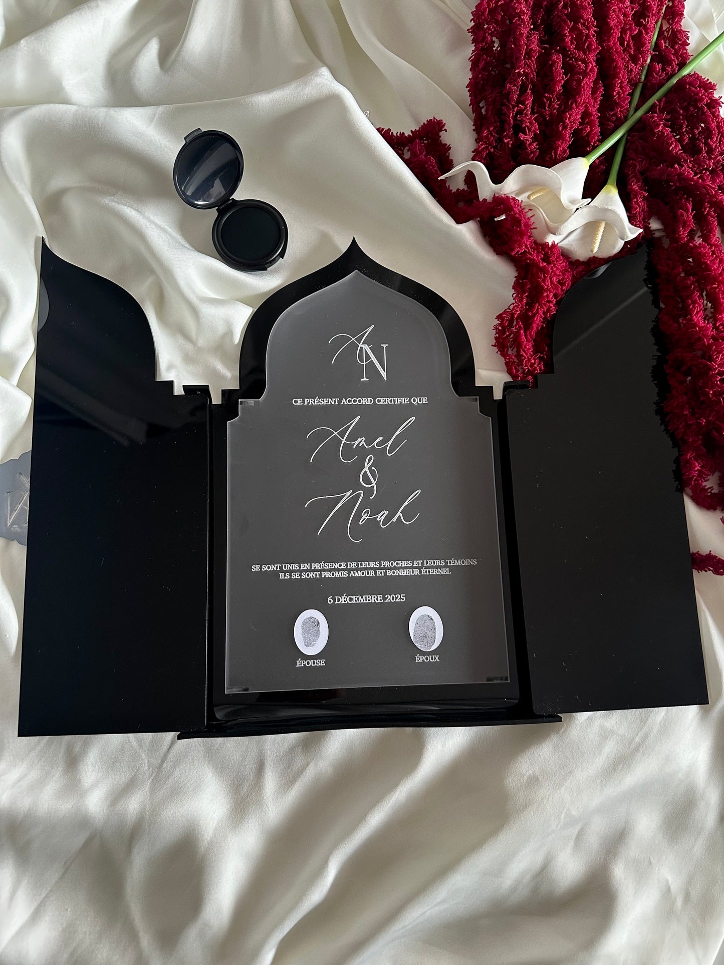 Certificat mariage - modèle 2